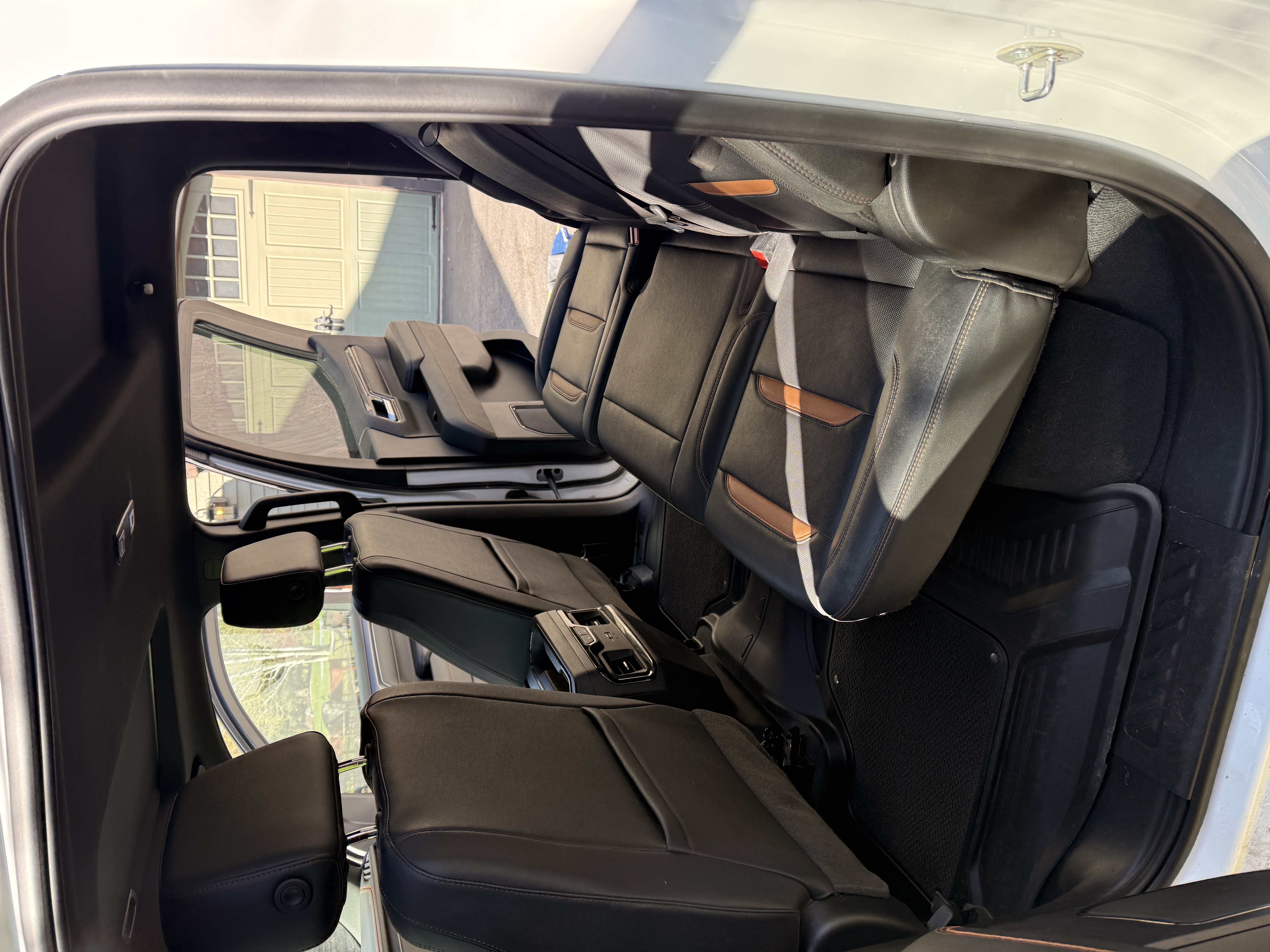 Rear Passenger Seat — From Driver Side after detailing
